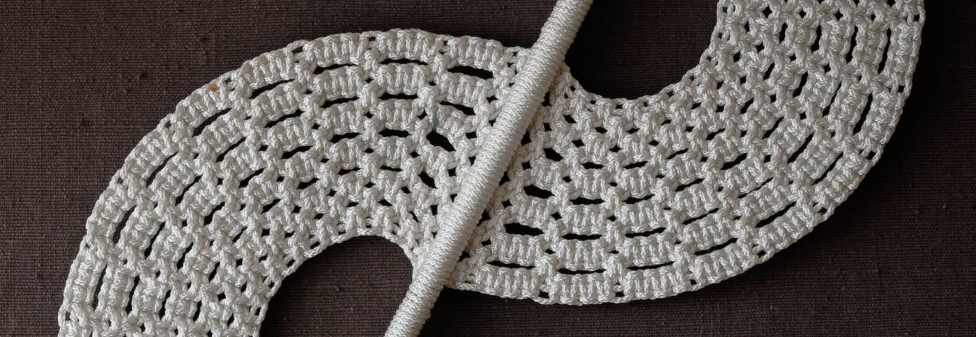 Macramé wallhanging - Waves -129
